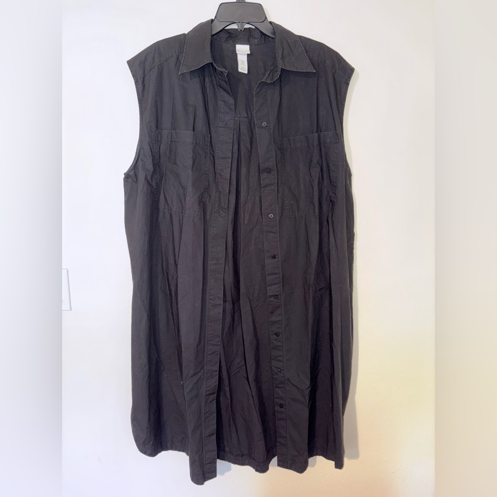 Womens H&M Button Down Dress Size Medium